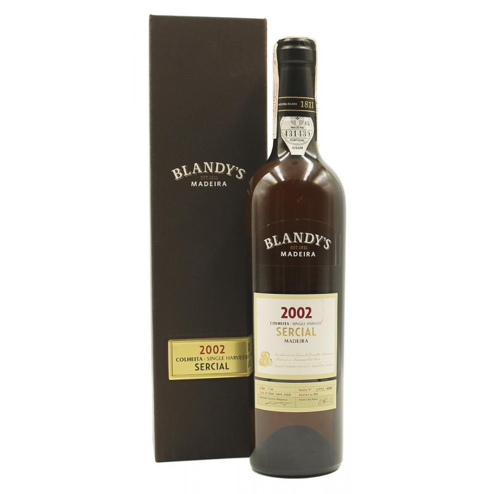 Madeira Wine Company Вино Мадера Blandy's Colheita Sercial Dry 0,5 л солодке мадера біле (5600455021022) - зображення 1