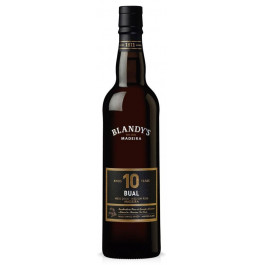   Madeira Wine Company Вино Мадера Blandy's Bual Medium Rich 10 Y.O 0,5 л напівсухе мадера біле (5010867600690)