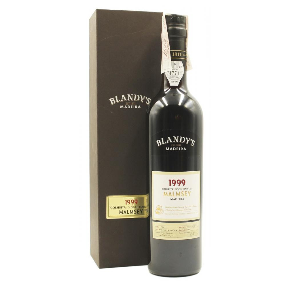 Madeira Wine Company Вино Мадера Blandy's Colheita Malmsey Sweet 0,5 л солодке мадера біле (5600455020711) - зображення 1