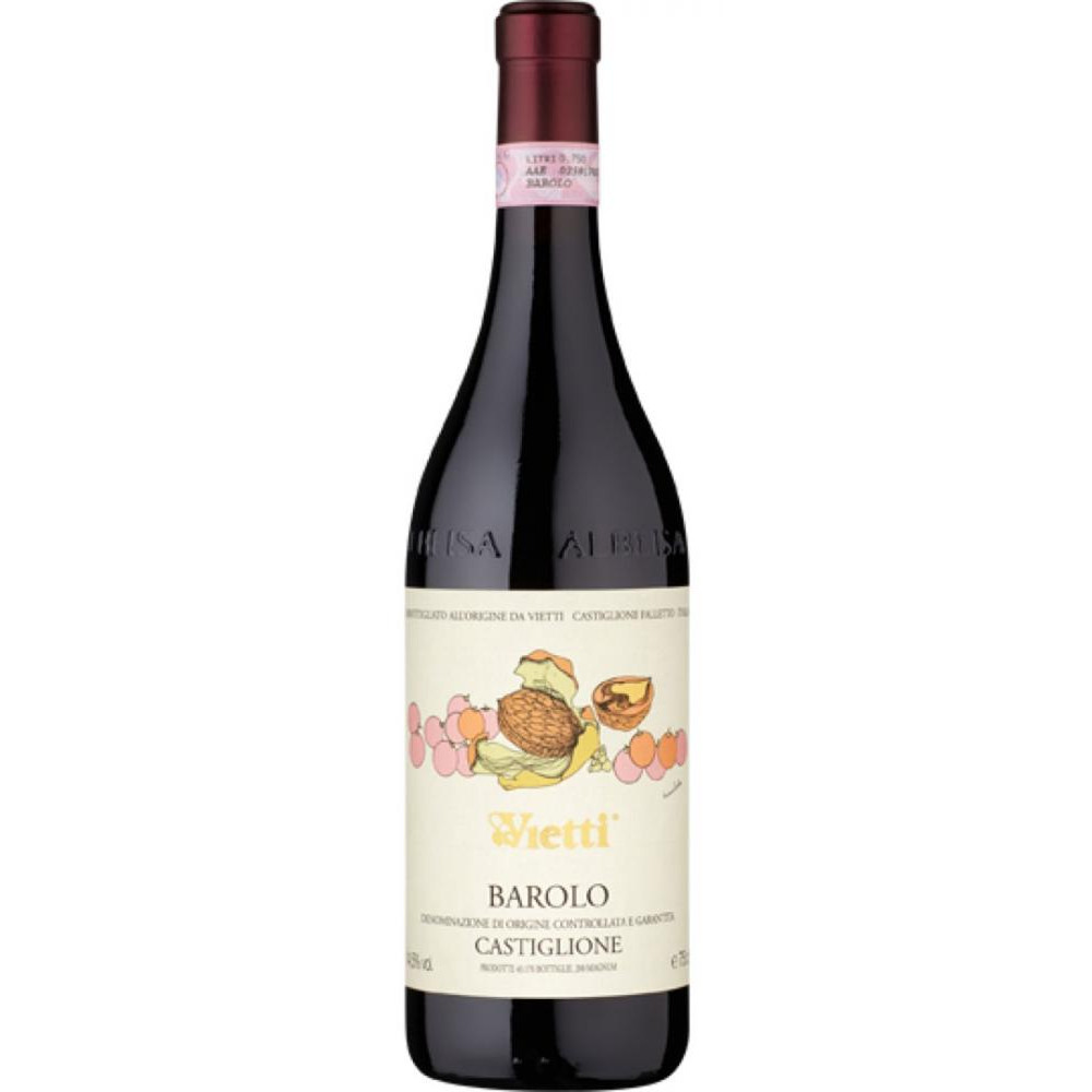 Vietti Вино  Barolo Castiglione 0,75 л сухе тихе червоне (8030198002878) - зображення 1