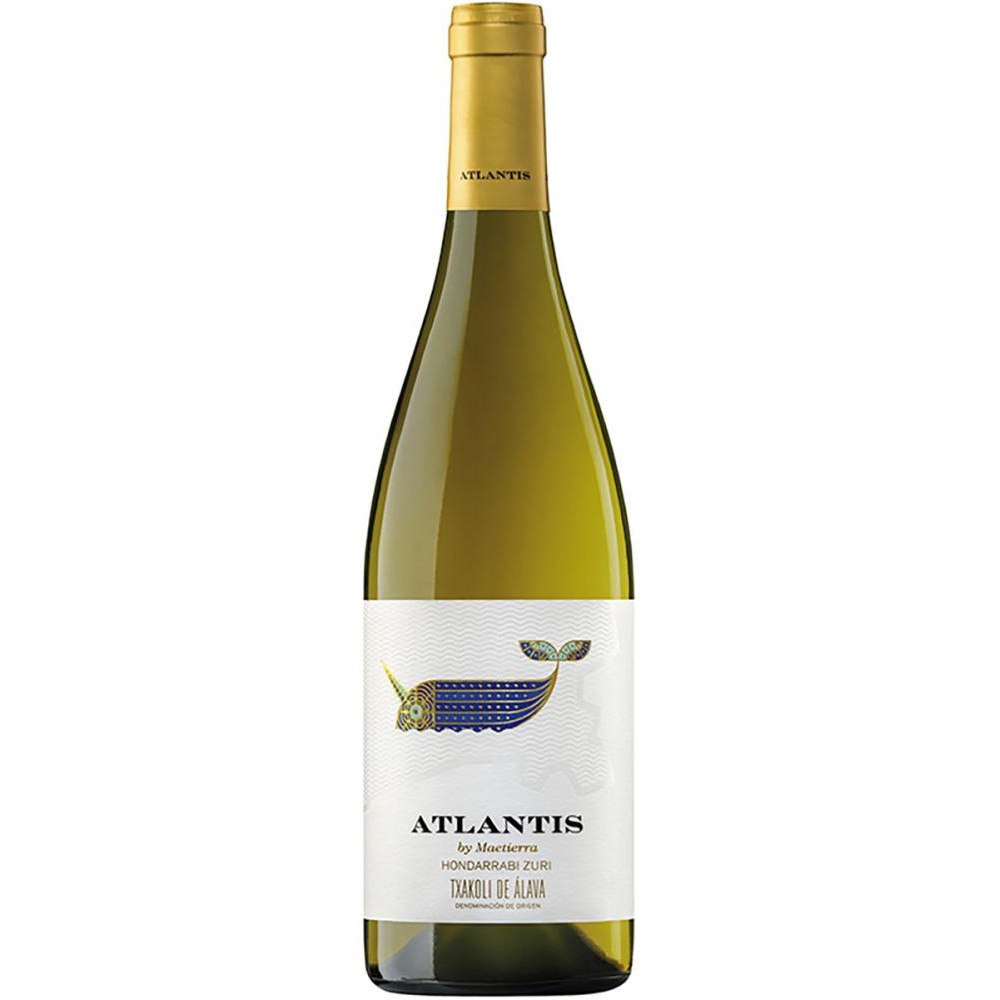 Vintae Вино  Atlantis Hondarrabi Zuri 0,75 л тихе біле (8437003857065) - зображення 1