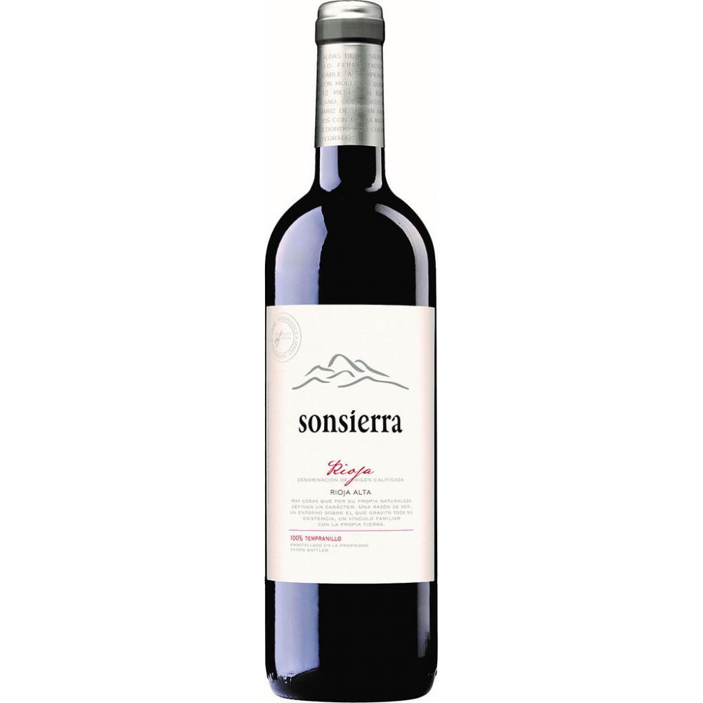 Bodegas Sonsierra Вино Sonsierra Crianza 0,75 л сухе тихе червоне (8413061511118) - зображення 1