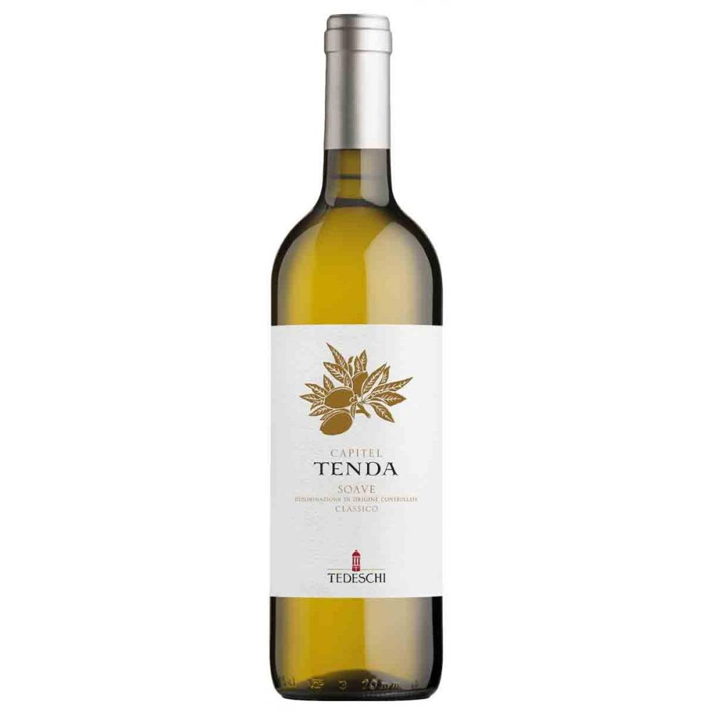 Tedeschi Вино  Capitel Tenda Soave Classico 0,75 л сухе тихе біле (8019171000018) - зображення 1