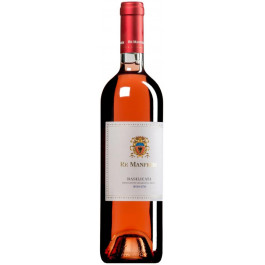 Re Manfredi Вино  Basilicata Rosato 0,75 л напівсухе тихе рожеве (8000160672835)