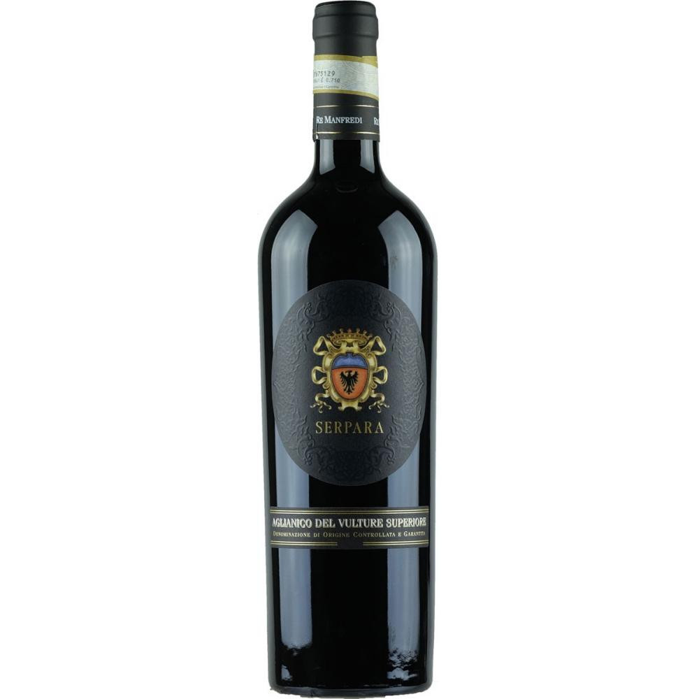 Re Manfredi Вино  Serpara Aglianico del Vulture 0,75 л сухе тихе червоне (8000160672781) - зображення 1