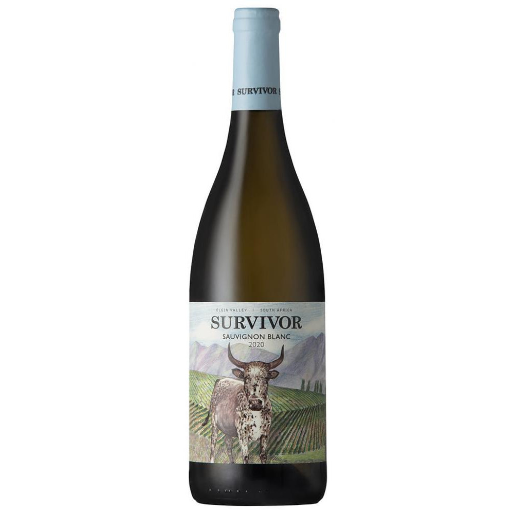 Overhex Wines Вино  Survivor Sauvignon Blanc 0,75 л сухе тихе біле (6003747005141) - зображення 1