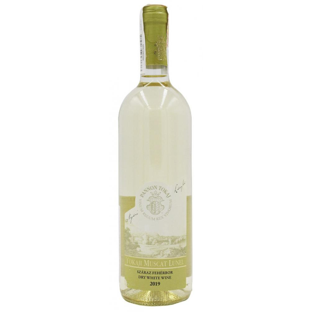 Pannon Tokaji Вино  Muscat Lunel 0,75 л сухе тихе біле (5999880469388) - зображення 1