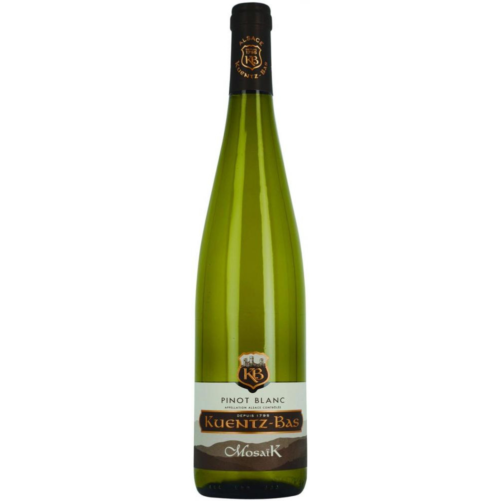 Kuentz-Bas Вино  Pinot Blanc Mosaїk 0,75 л сухе тихе біле (3299224350306) - зображення 1