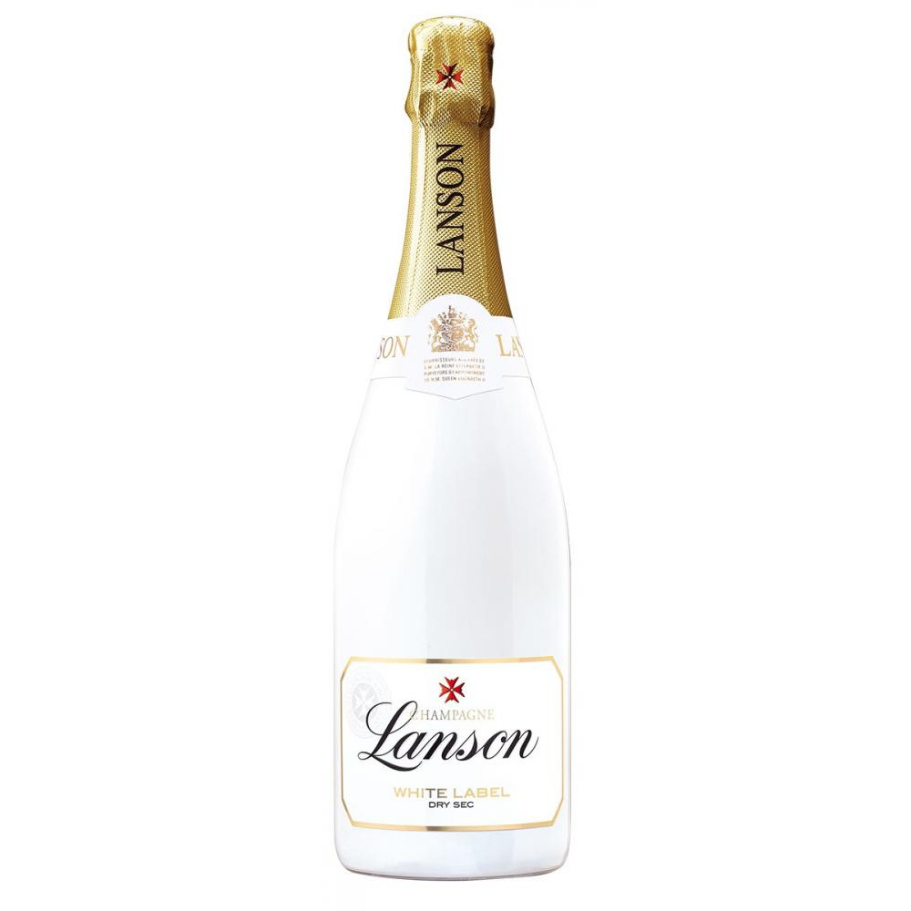 Lanson Вино  White Label Dry 0,75 л сухе ігристе біле (3029440004130) - зображення 1