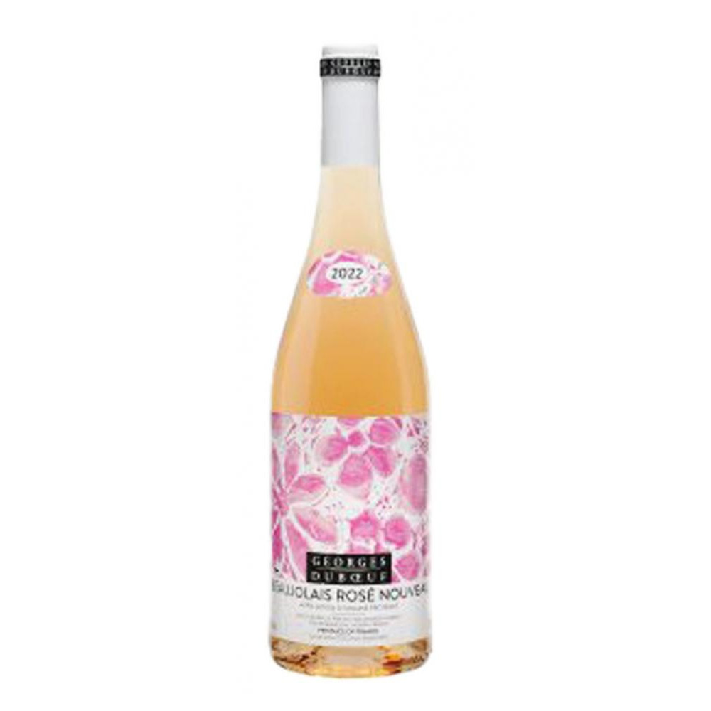 George Duboeuf Вино  Beaujolais Nouveau Rose 2022 0,75 л сухе тихе рожеве (3351650005769) - зображення 1