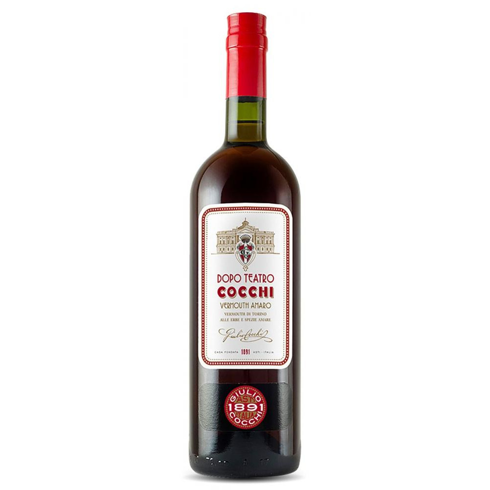 Cocchi Вино  Dopo Teatro Vermouth Amaro 0,75 л солодке вермут червоне (8007117010153) - зображення 1