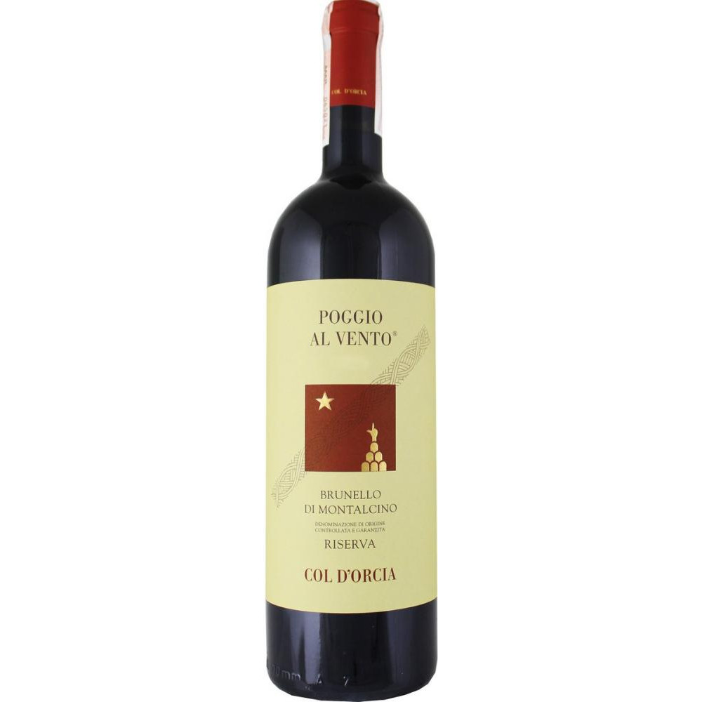 Col D'Orcia Вино  Poggio al Vento Brunello di Montalcino Riserva 0,75 л сухе тихе червоне (8016760001838) - зображення 1