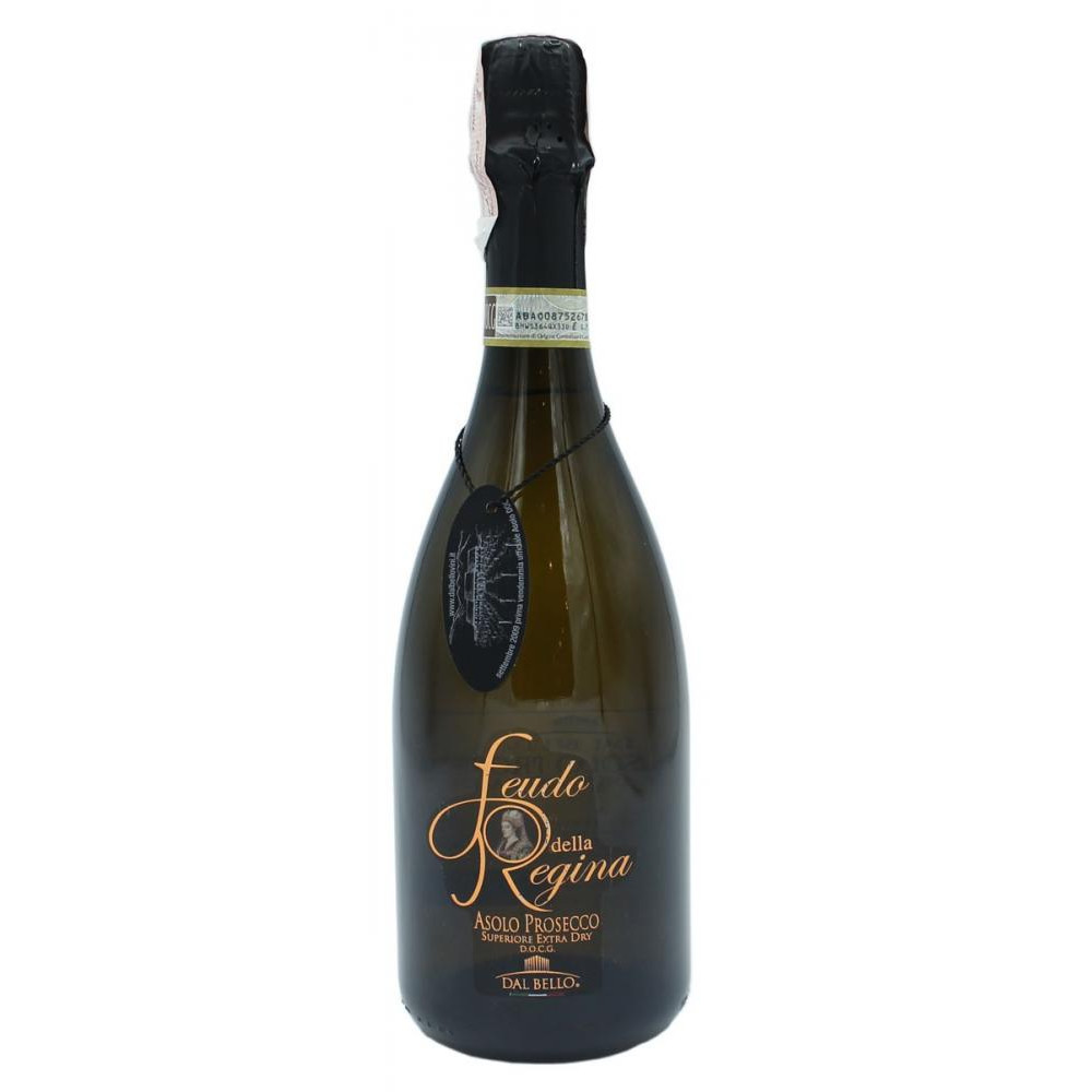 Dal Bello Вино  Feudo Della Regina Asolo Prosecco Superiore 0,75 л сухе просекко (рrosecco) біле (800739100038 - зображення 1