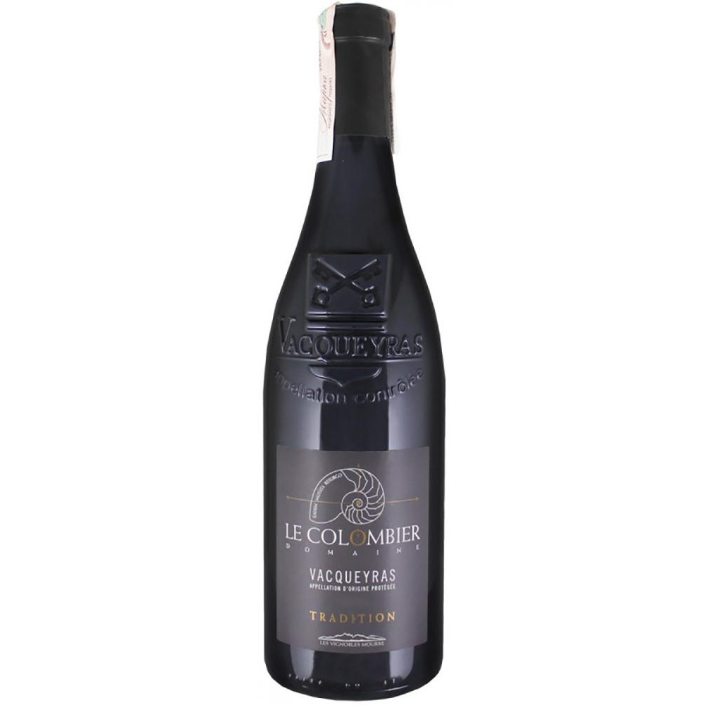 Ambiance Rhone Terroirs Вино Domaine le Colombier Vacqueyras Tradition Rouge 0,75 л сухе тихе червоне (3572740750073) - зображення 1