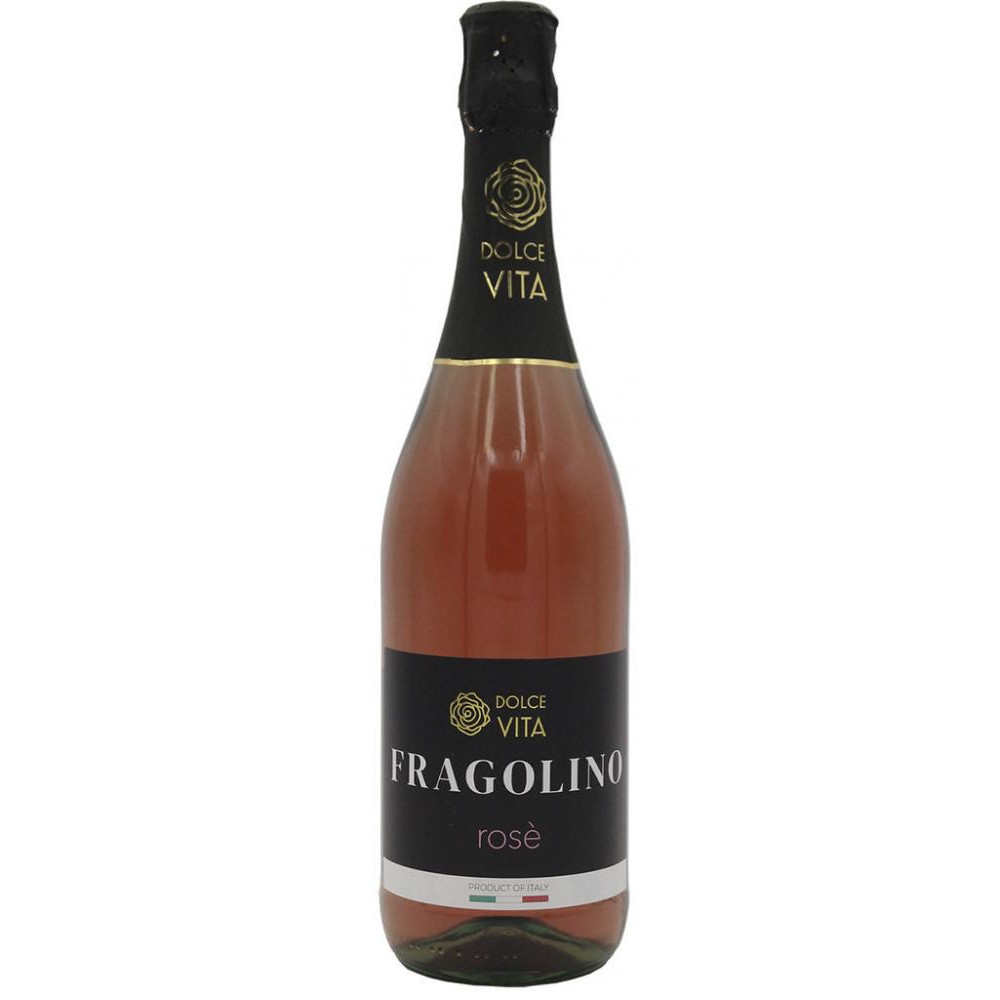 Dolce Vita Вино  Fragolino Rosato sparkling wine 0,75 л солодке ігристе рожеве (8005017102374) - зображення 1