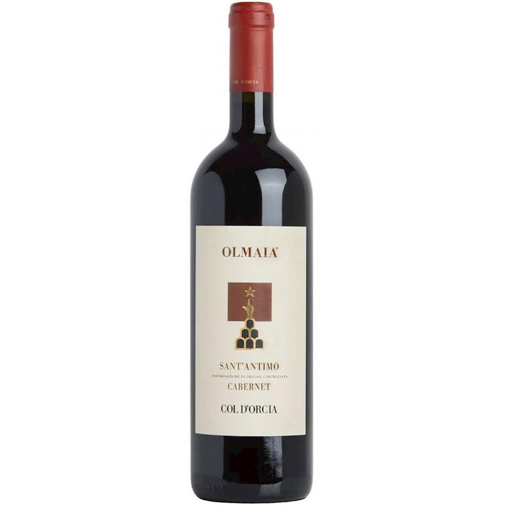 Col D'Orcia Вино  Olmaia Sant’Antimo Cabernet 0,75 л сухе тихе червоне (8016760002941) - зображення 1