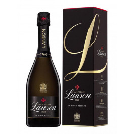 Lanson Вино Champagne  Le Black Reserve Brut 0,75 л брют ігристе біле (3029440007841)