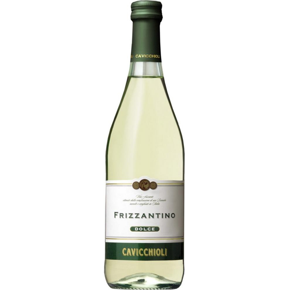 Cavicchioli Вино  Frizzantino Dolce 0,75 л солодке ігристе біле (8001900611053) - зображення 1