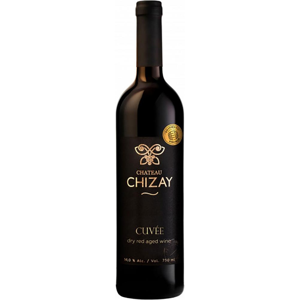 Chateau Chizay Вино  Cuvee, выдержанное 0,75 л сухе тихе червоне (4820001633429) - зображення 1