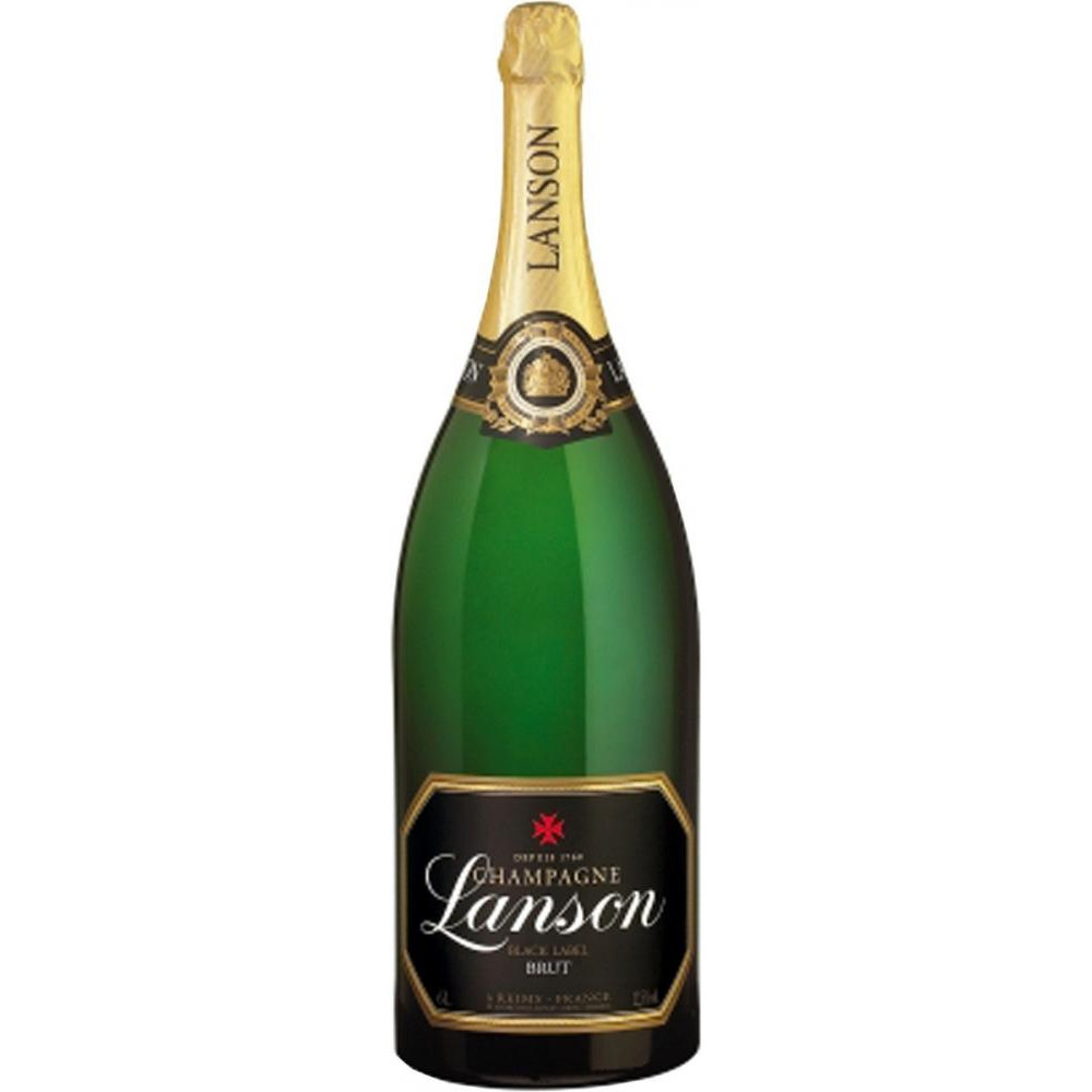 Lanson Вино Champagne  Black Label Brut 6 л брют ігристе біле (3029440000316) - зображення 1