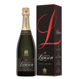 Lanson Вино Champagne  Black Label Brut 0,75 л брют ігристе біле (3029440000347)