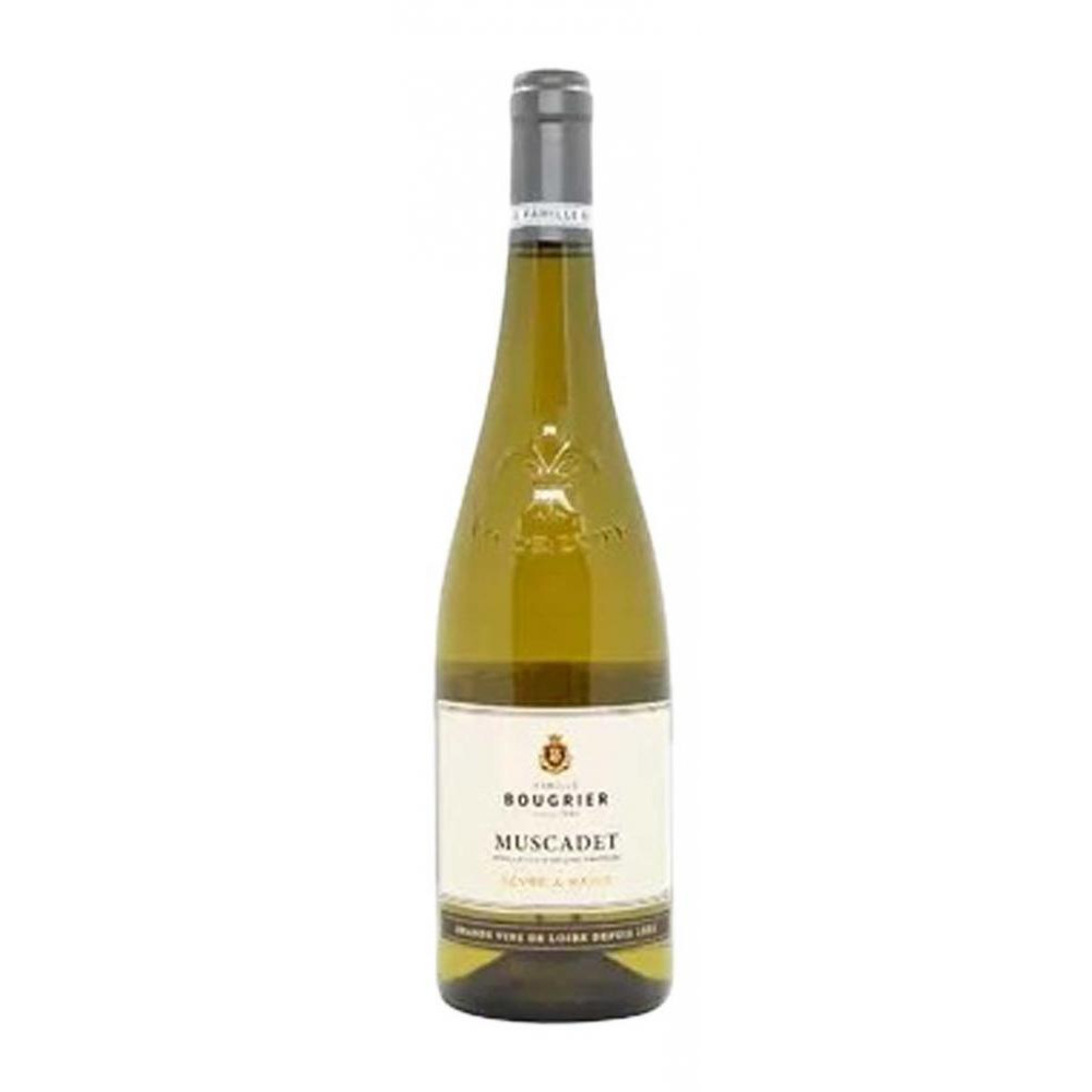 Famille Bougrier Вино Bougrier Muscadet 0,75 л сухе тихе біле (3172258001065) - зображення 1