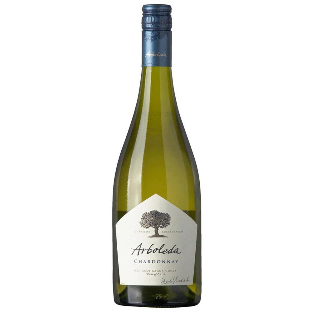 Arboleda Вино  Chardonnay 0,75 л сухе тихе біле (7804304105590) - зображення 1