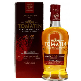 Tomatin 12 Y.O French Collection Cognac віскі 0,7 л (5018481101166)