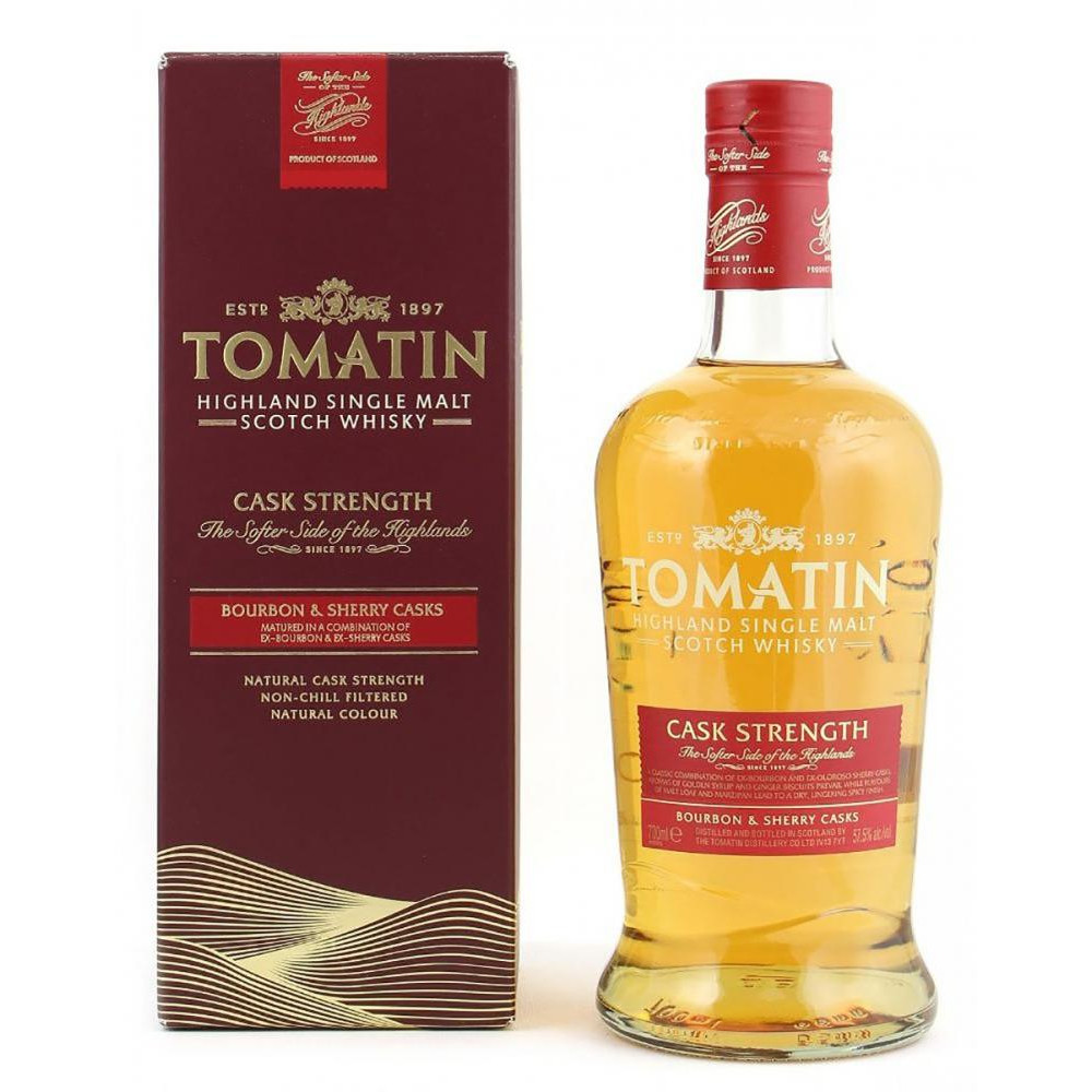 Tomatin Cask Strength віскі 0,7 л (5018481023796) - зображення 1