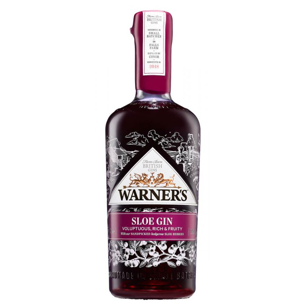 Warner's Distillery Ltd Warner's Sloe Gin джин 0,7 л (5060327910036) - зображення 1