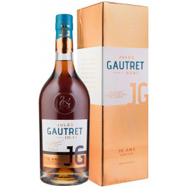 Jules Gautret 10 ans (gift box) коньяк 0,7 л (3044421600217)