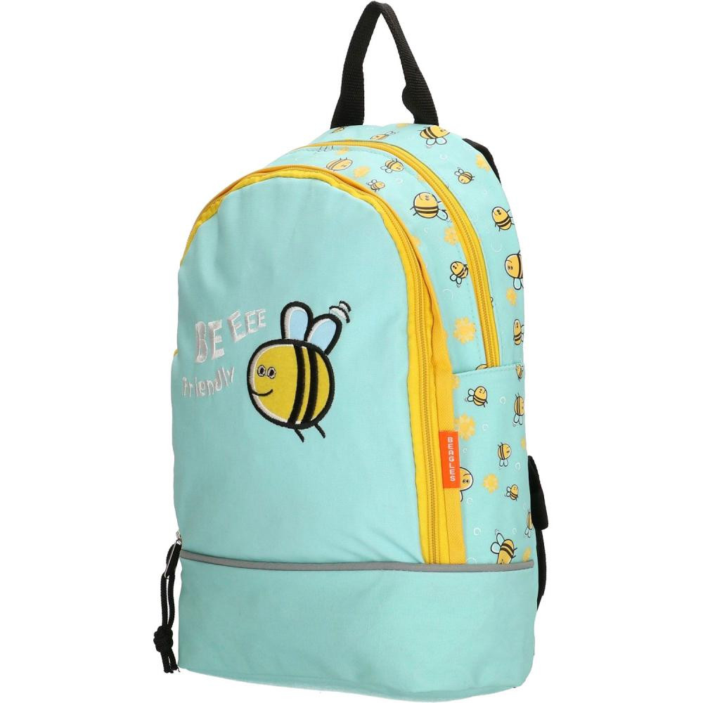 Beagles Originals Шкільний рюкзак  Bees Mint - зображення 1