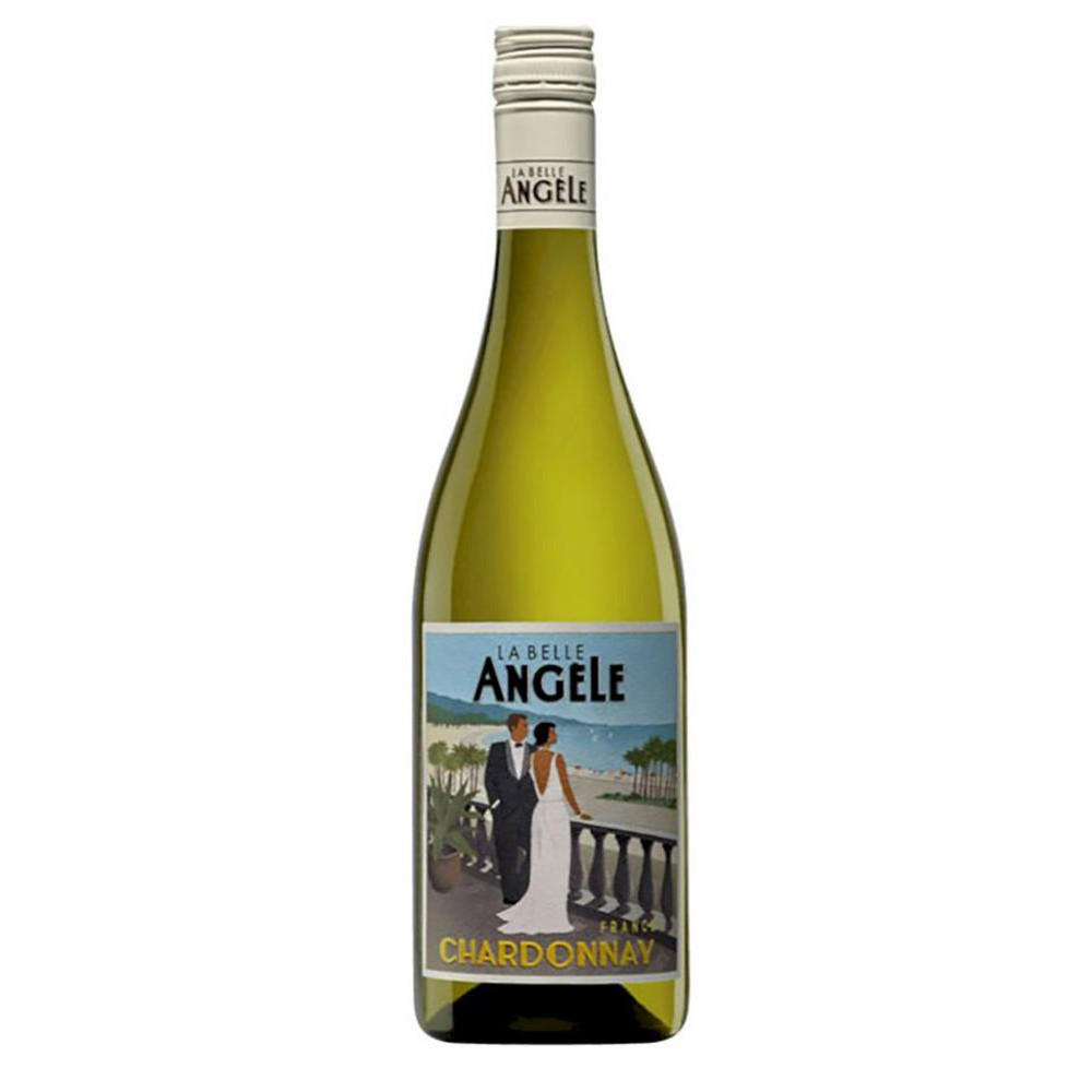 Badet Clement Вино La Belle Angele Chardonnay 0,75 л сухе тихе біле (3525490097233) - зображення 1