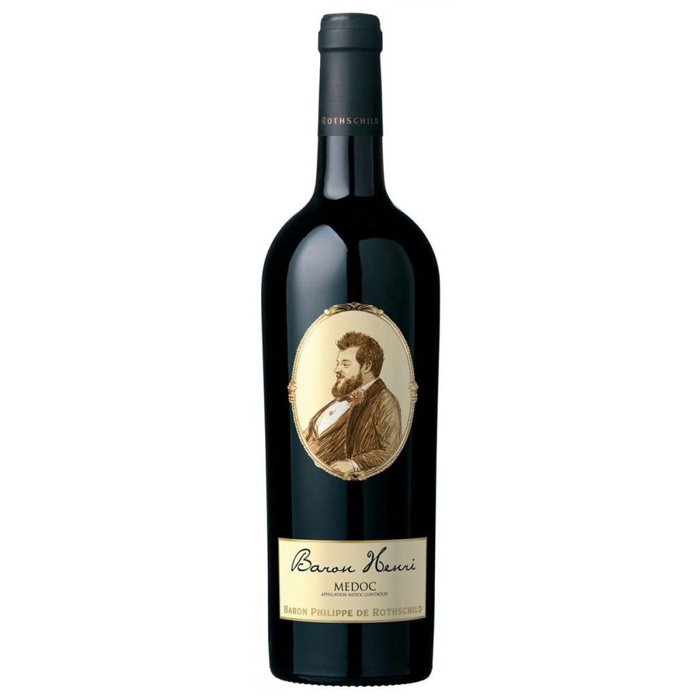 Baron Philippe de Rothschild Вино  Medoc Baron Henri 0,75 л тихе червоне (3262151030757) - зображення 1