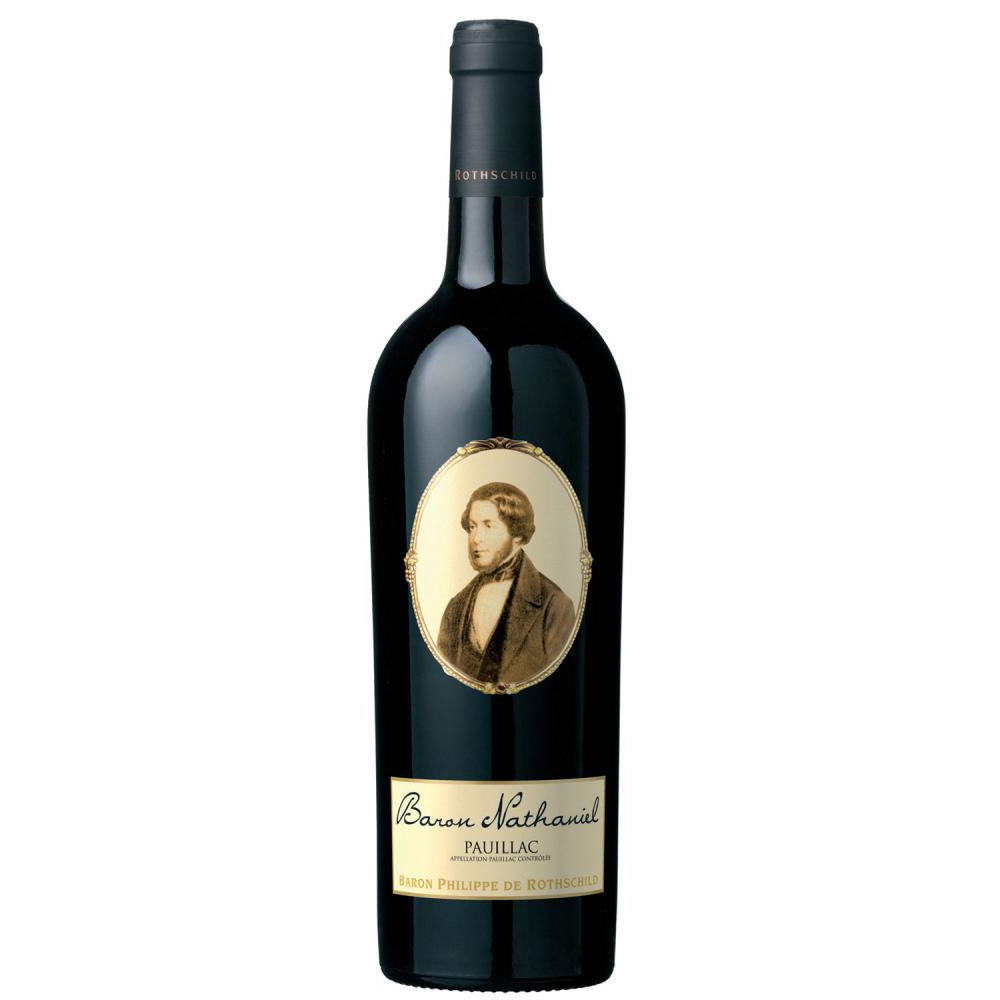 Baron Philippe de Rothschild Вино  Pauillac Baron Nathaniel 0,75 л сухе тихе червоне (3262151032751) - зображення 1