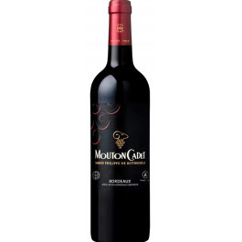   Baron Philippe de Rothschild Вино  Mouton Cadet Rouge Cacher 0,75 л сухе тихе червоне (3262151059758)