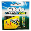 Gillette Сменные кассеты  Slalom Plus 6 шт (3014260286552) - зображення 1