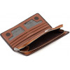 Karya Шкіряний жіночий гаманець великого розміру у коричневому кольорі  (19897) - зображення 7