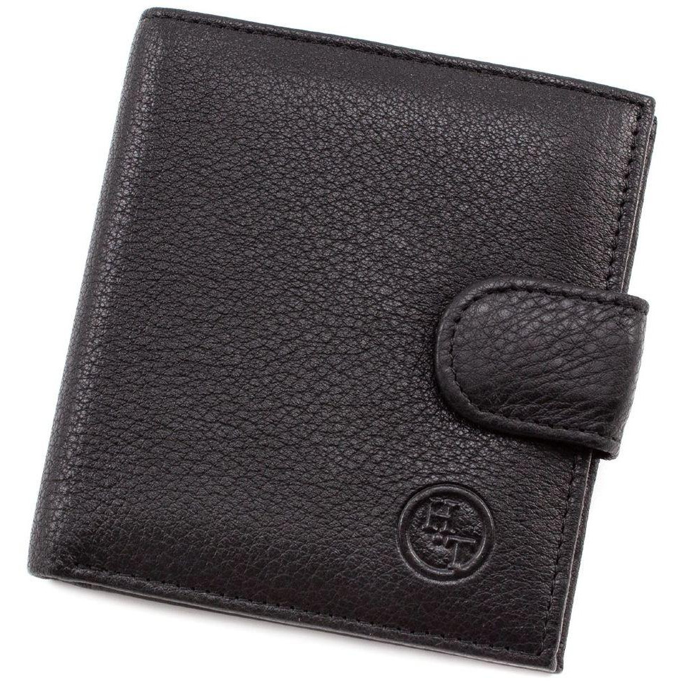 H.T Leather Компактний чоловічий гаманець на кнопці  (16792) - зображення 1