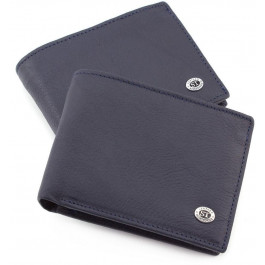 ST Leather Мужской кожаный кошелек без фиксации  (16010) (ST108 Blue)