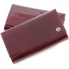 ST Leather Лаковый кошелек бордового цвета под много карточек  (16290) (S9001A Bordeaux) - зображення 1