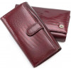 ST Leather Лаковый кошелек бордового цвета под много карточек  (16290) (S9001A Bordeaux) - зображення 6