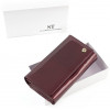 ST Leather Лаковый кошелек бордового цвета под много карточек  (16290) (S9001A Bordeaux) - зображення 7