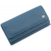 ST Leather Вместительный женский кошелек на кнопке  (16814) (ST9-103 light blue) - зображення 3