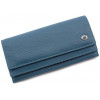 ST Leather Вместительный женский кошелек на кнопке  (16814) (ST9-103 light blue) - зображення 5