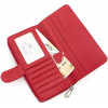 ST Leather Длинный женский кожаный кошелек красного цвета  (15338) (ST026 red) - зображення 5