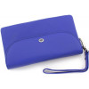 ST Leather Синий крупный женский кошелек-клатч из зернистой кожи  (14037) (ST023 light blue) - зображення 3