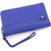 ST Leather Синий крупный женский кошелек-клатч из зернистой кожи  (14037) (ST023 light blue) - зображення 4