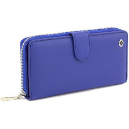 ST Leather Яркий синий женский кошелек из натуральной кожи  (15343) (ST026 light blue)