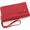ST Leather Красный женский кошелек-клатч из натуральной кожи с клапаном на кнопке  (14030) (ST023 red) - зображення 4